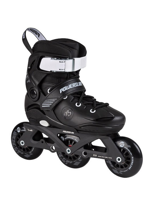 Powerslide Jet Pro Kids Adjustable Inline Rollers Black