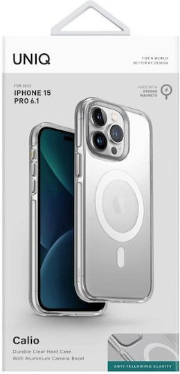 Uniq Calio Back Cover Πλαστικό / Σιλικόνης Μαγνητικό Διάφανο (iPhone 15 Pro)