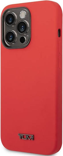 Tumi Back Cover Silicone Red (iPhone 14 Pro)