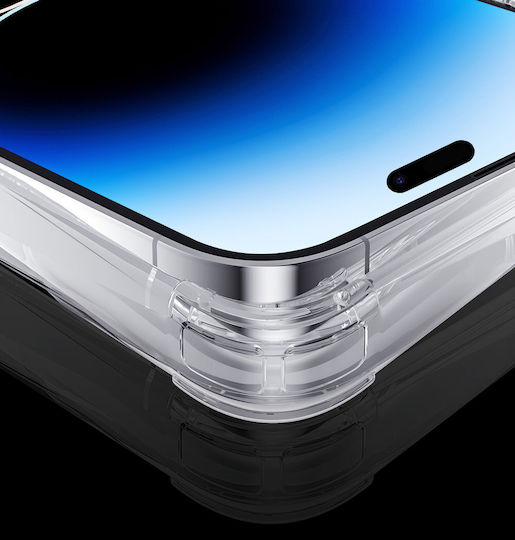 Kingxbar Go Out Back Cover Σιλικόνης 0.3mm Μαύρο (iPhone 14 Pro)