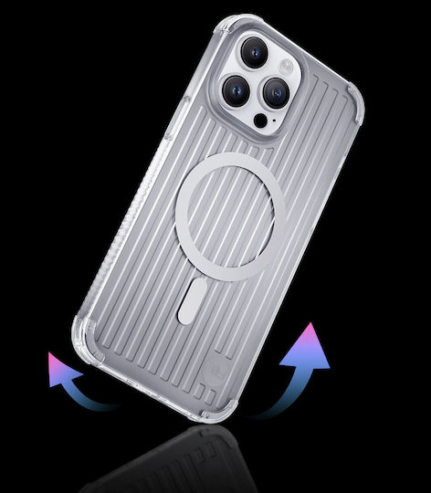Kingxbar Go Out Back Cover Σιλικόνης 0.3mm Μαύρο (iPhone 14 Pro)