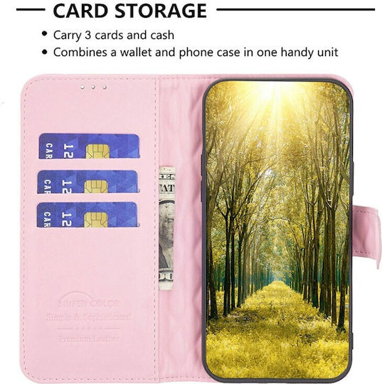 Puff Rhombus Wallet Ροζ (Realme C61)