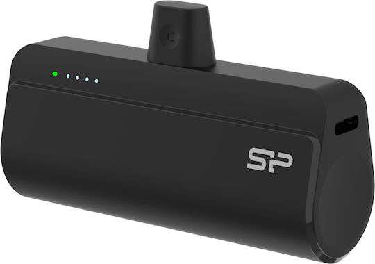 Silicon Power QD50 Power Bank 5000mAh 20W με Θύρα USB-C Power Delivery Μαύρο