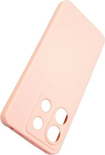 Beline Umschlag Rückseite Silikon Rose Gold (Honor X6)