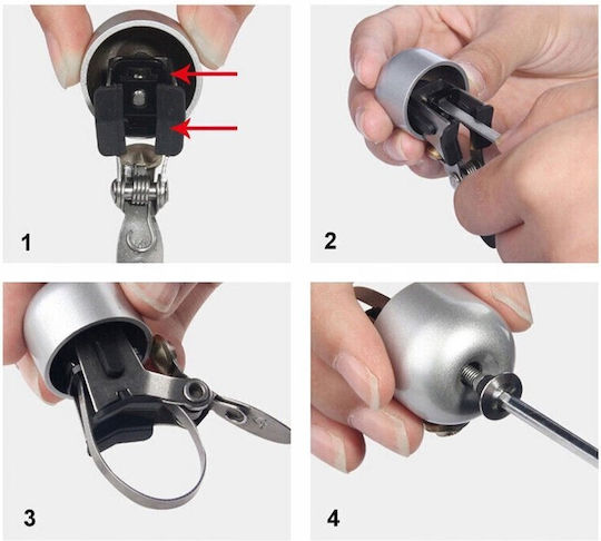 Rockbros Bicycle Bell Gold