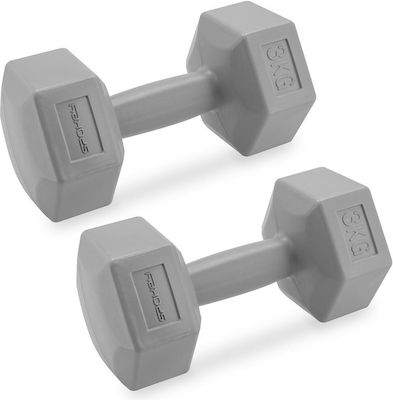 Spokey Monster Dumbbell 2 x 3kg