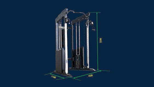 Pegasus FM-500 Πολυόργανο Γυμναστικής με Βάρη 180kg