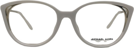 Michael Kors Femei Plastic Rame Ochelari Alb MK4086U 5217