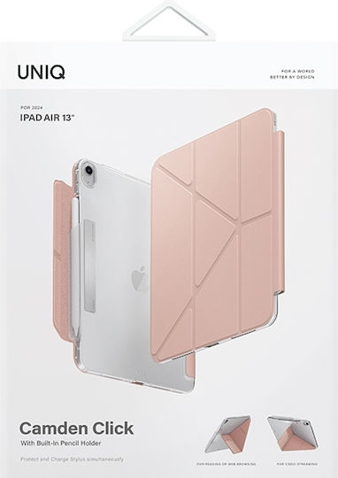 Uniq Flip Cover Ροζ (iPad Air 13" 2024/2025/2026)