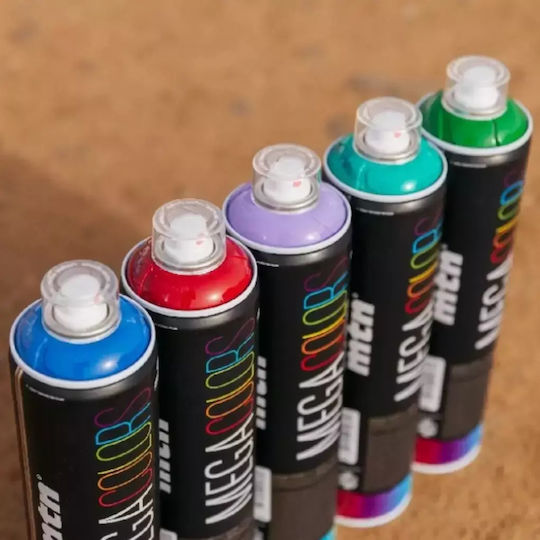 Montana Colors Спрей Боядисване Mega Colors Червено 600мл