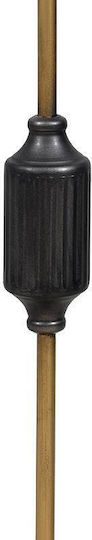 Fylliana Fl10036 Floor Lamp H80xW18cm. with Socket for Bulb E27 Bronze