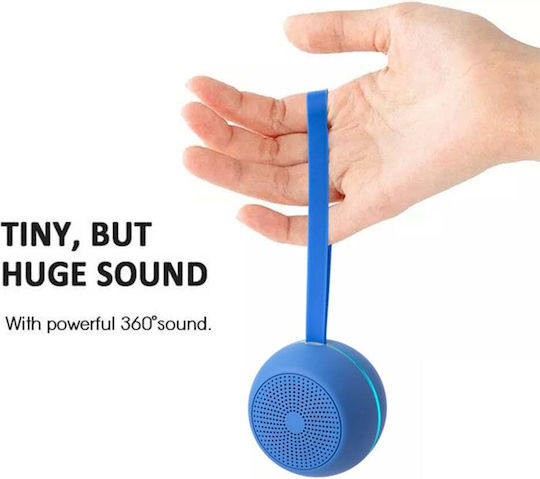 Sonique Mini TWS Active Beat Led Bluetooth високоговорител 5W с живот на батерията до 4 часа Черен