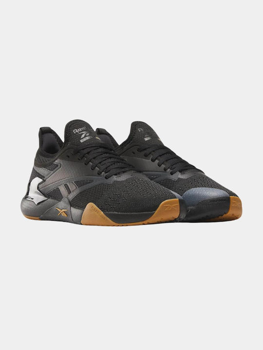 Reebok Nano Court Αθλητικά Παπούτσια Crossfit Μαύρα