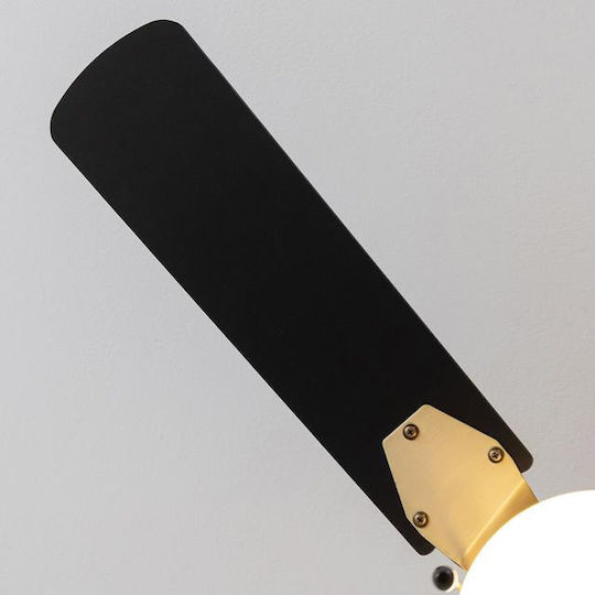 Cecotec EnergySilence Aero 450 Ανεμιστήρας Οροφής 106cm με Φως GoldBlack