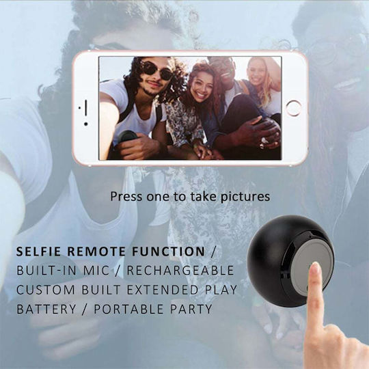 Sonique Mini TWS Double Luxury Beat Bluetooth Speaker 3W with Battery Life up to 4 hours Rose Gold