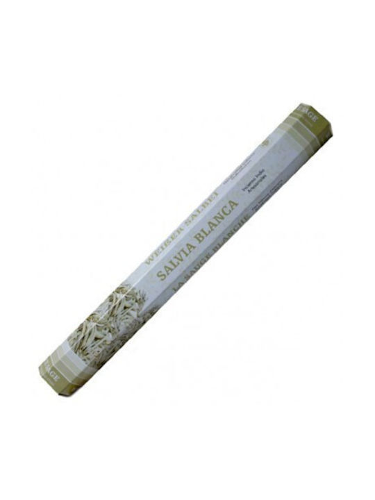 Αρωματικά Στικ Θυμιάματος Green Tree White Sage Λευκό Φασκόμηλο 20τμχ
