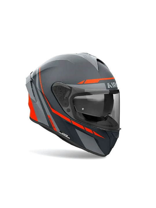 Airoh Spark 2 Spiner Black / Orange Motorradhelm Volles Gesicht ECE 22.06 1590gr