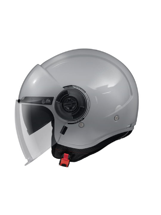 MT Viale SV S Jet Helmet with Sun Visor ECE 22.06 1150gr Nardo Grey Gloss