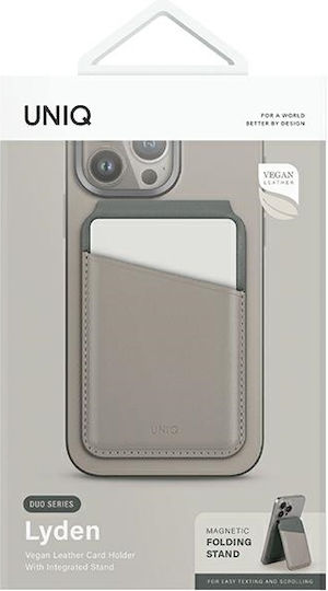 Uniq MagSafe Θήκη Καρτών Lyden DS Beige and Green
