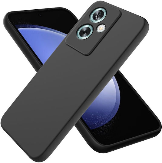 Back Cover Silicon cu Curea Negru (OnePlus Nord N30 SE)
