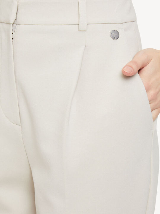 Women's Fabric Trousers White