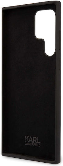 Karl Lagerfeld Ikonik Back Cover Πλαστικό / Σιλικόνης Μαύρο (Galaxy S24 Ultra)