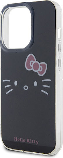 Hello Kitty Back Cover Πλαστικό Μαύρο (iPhone 15 Pro Max)