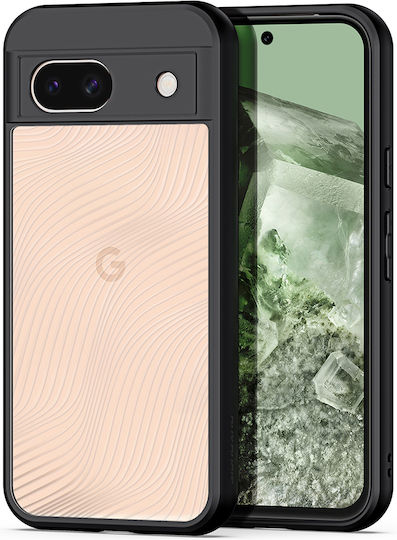 Dux Ducis Aimo Series Umschlag Rückseite Silikon / Kunststoff 1.2mm mit Band Schwarz (Ehre 8A)