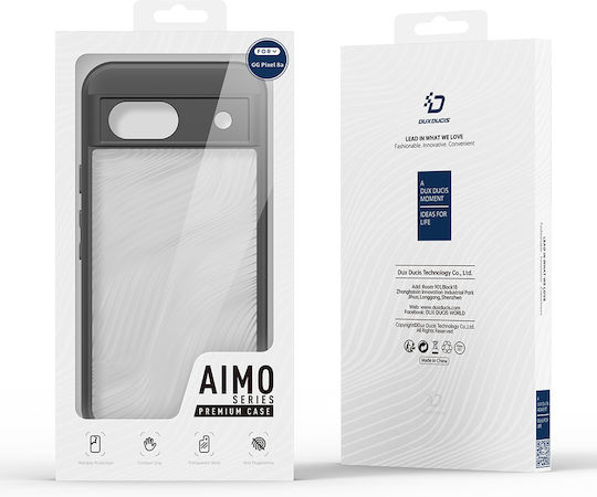 Dux Ducis Aimo Series Umschlag Rückseite Silikon / Kunststoff 1.2mm mit Band Schwarz (Ehre 8A)