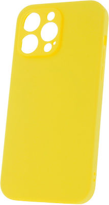 Mag Invisible Back Cover Silicone Yellow (iPhone 15 Pro)