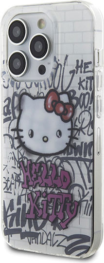 Hello Kitty Задна корица Пластмаса Бял (iPhone 13 Pro)