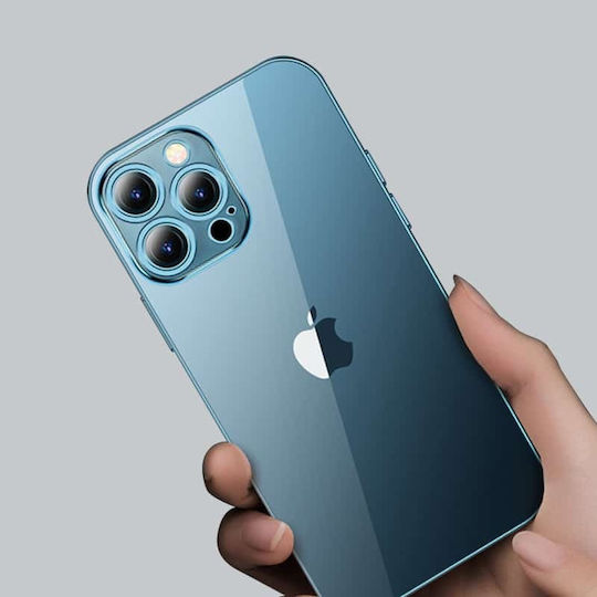 Joyroom Chery Mirror Back Cover Πλαστικό Σετ με Τζαμάκι Γκρι (iPhone 13 Pro)