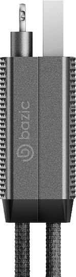Energea USB-C to Lightning Cable 60W Μαύρο 1m CBL-GC4N1-BLK100