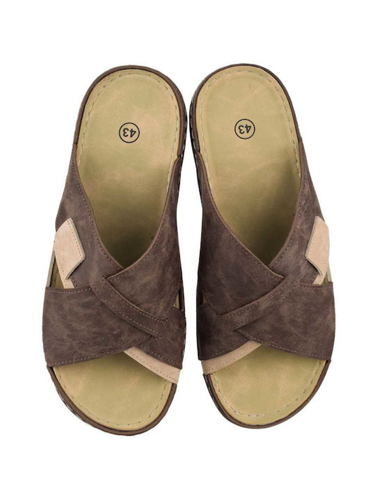 Yfantidis Men's Sandals Beige