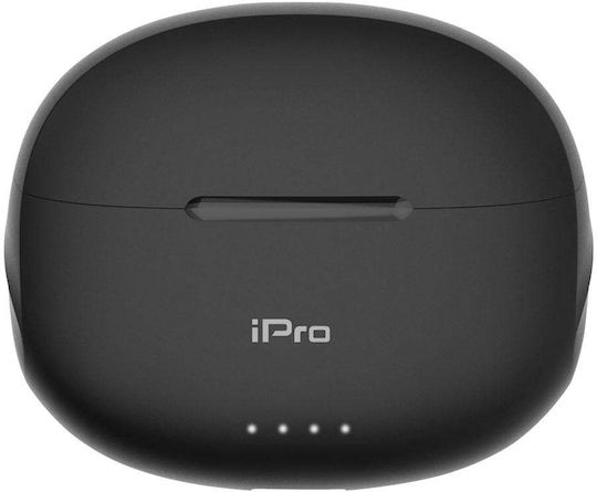 iPro TW300 In-ear Bluetooth Handsfree Căști cu Carcasă de Încărcare Negru