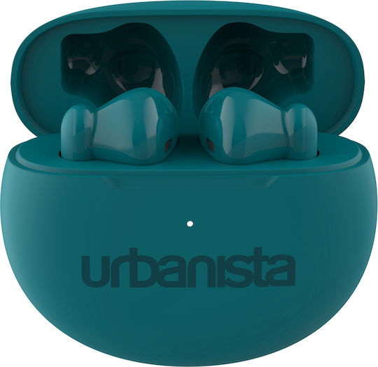 Urbanista Austin Earbud Bluetooth Handsfree Earphones with Sweat Resistance and Charging Case Lake Green