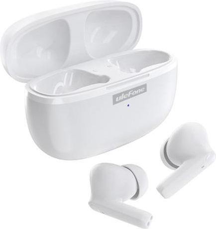 Ulefone Buds Bluetooth Handsfree Căști cu Rezistență la Transpirație și Carcasă de Încărcare Alb