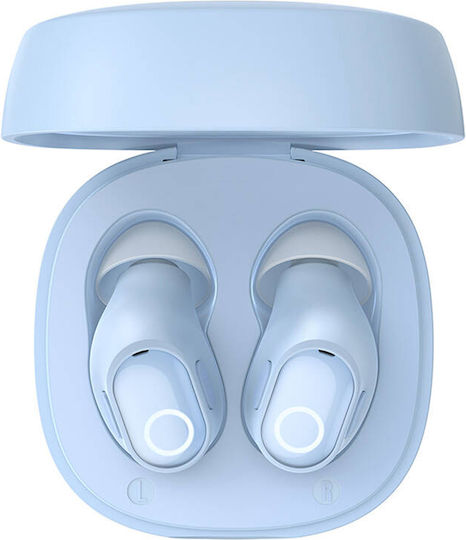 Baseus Bowie Wm02 Tws In-ear Bluetooth Handsfree Earphones with Charging Case Blue
