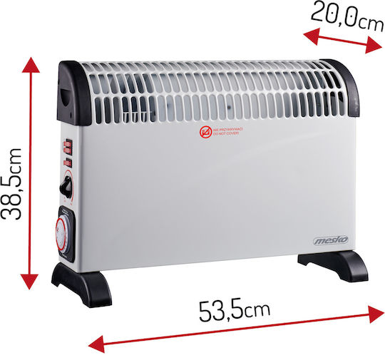 Floor Convector Heater 7741W White