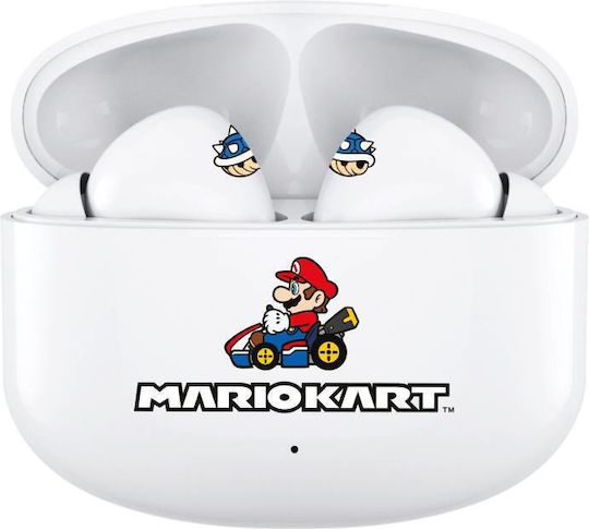 OTL In-ear Bluetooth Handsfree Ακουστικά με Θήκη Φόρτισης Mario Kart