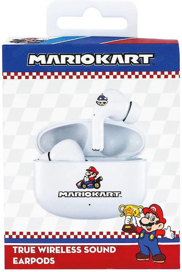 OTL In-ear Bluetooth Handsfree Ακουστικά με Θήκη Φόρτισης Mario Kart