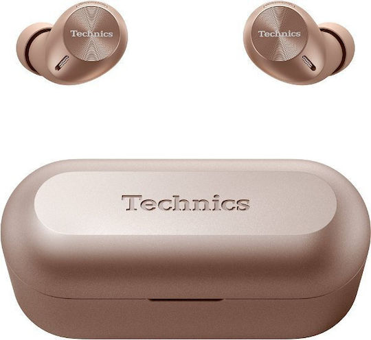 Technics AZ40M2 In-ear Bluetooth Handsfree Earphones with Sweat Resistance and Charging Case Rose Gold