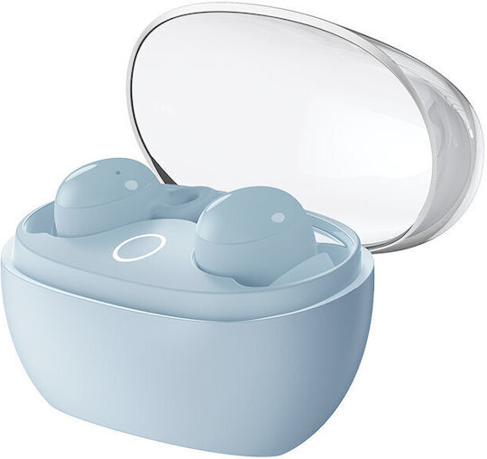 JR-TS3 In-ear Bluetooth Handsfree Earphones with Charging Case Blue