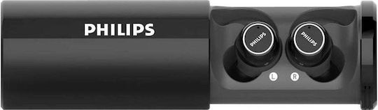 Philips ActionFit ST702 In-ear Bluetooth Handsfree Căști cu Rezistență la Transpirație și Carcasă de Încărcare Negru