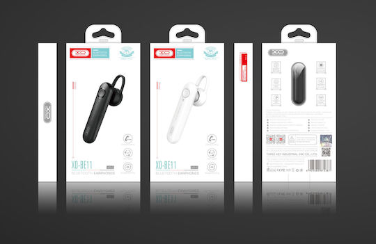 XO BE11 Earbud Bluetooth хендсфри Слушалка Бял