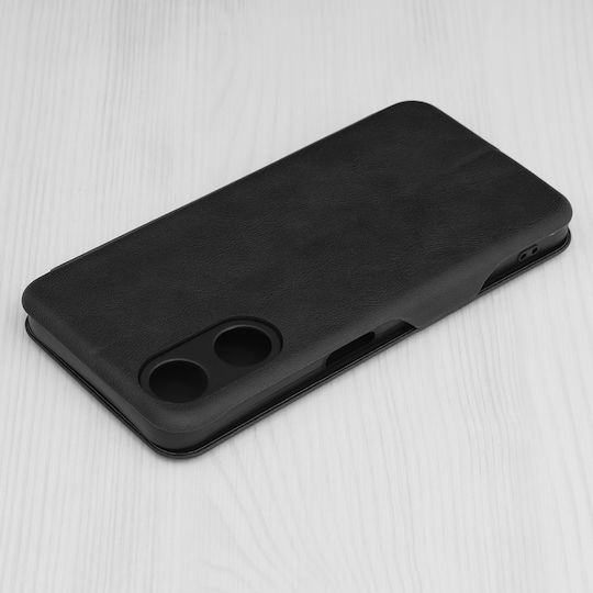 Techsuit Safe Книга Изкуствена кожа Черен (Oppo A58 5G / A78 5G)