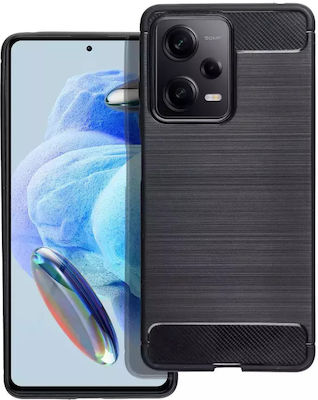 Techwave Carbon Back Cover Black (Redmi Note 12 Pro 5G)