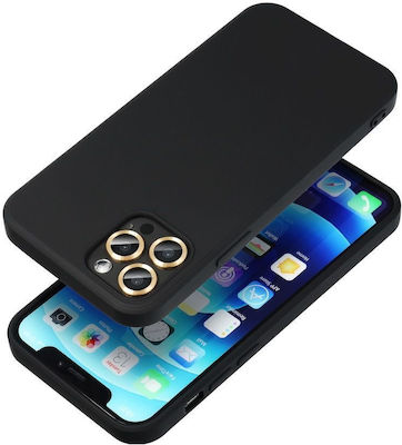 Forcell Lite Silicone Back Cover Black (Galaxy A40)