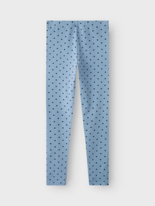 Name It Kids Long Legging Polka Dot Light Blue