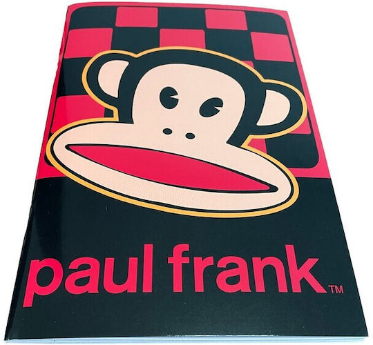 Τετράδιο Καρφίτσα Paul Frank Logo Boys Party Fever 17x25cm